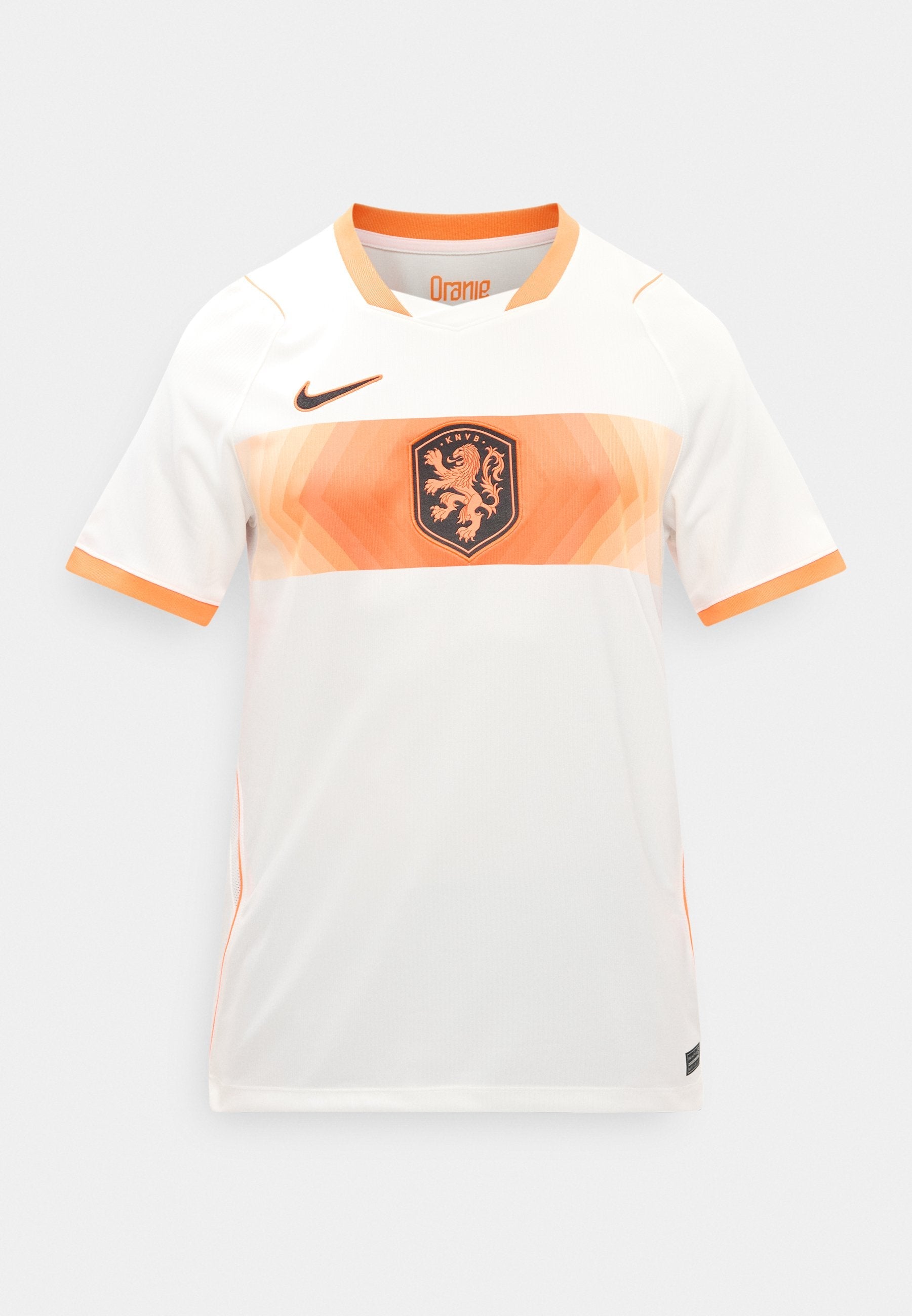 NETHERLANDS 2026/27 STADIUM AWAY  - Voetbalshirt - white/hyper crimson/black