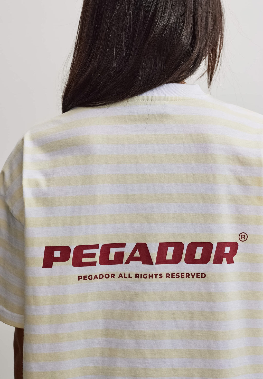 BREDA OVERSIZED TEE - T-shirt print - butter yellow