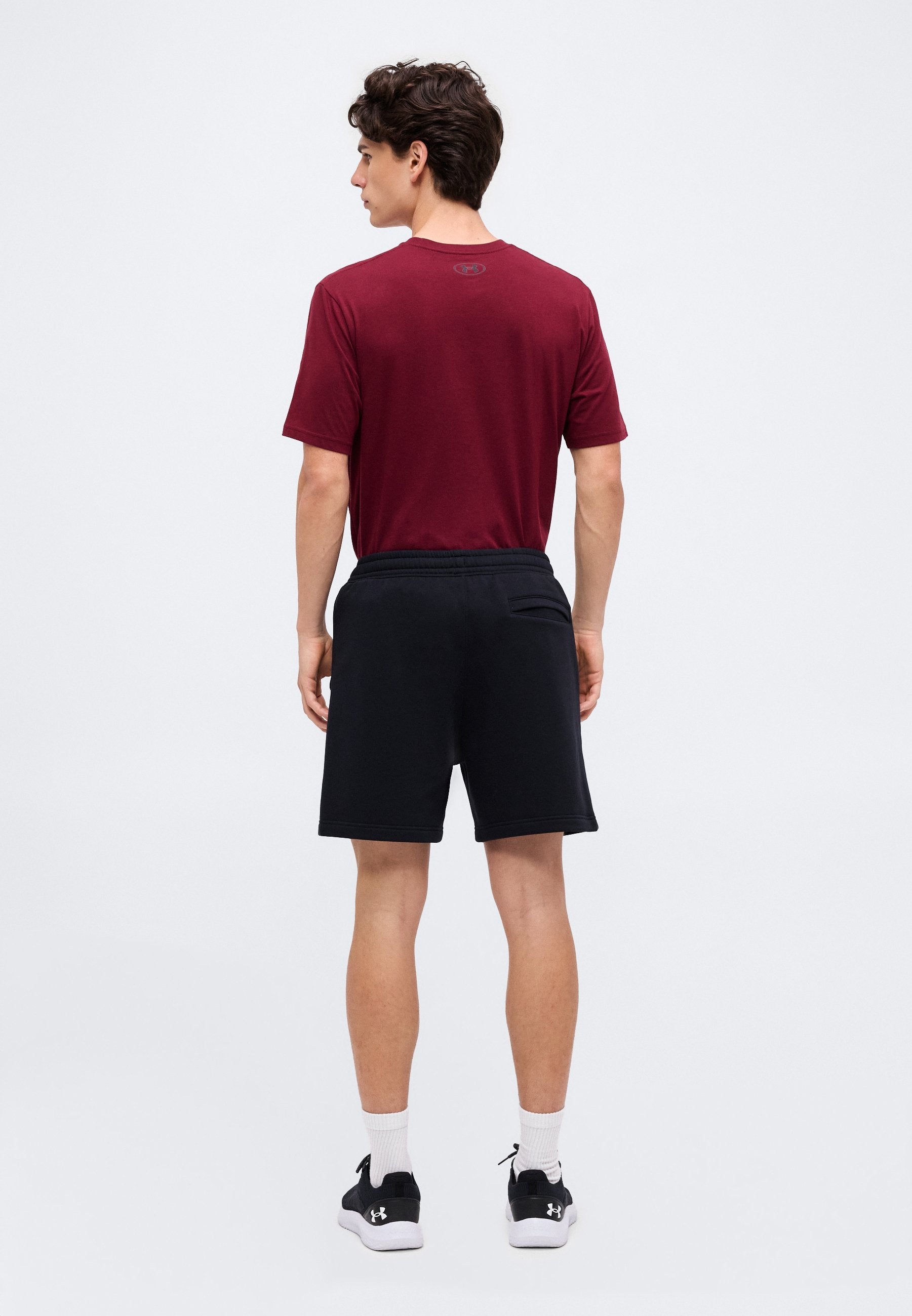 RIVAL FLEECE - Korte broeken - ultimate black/white