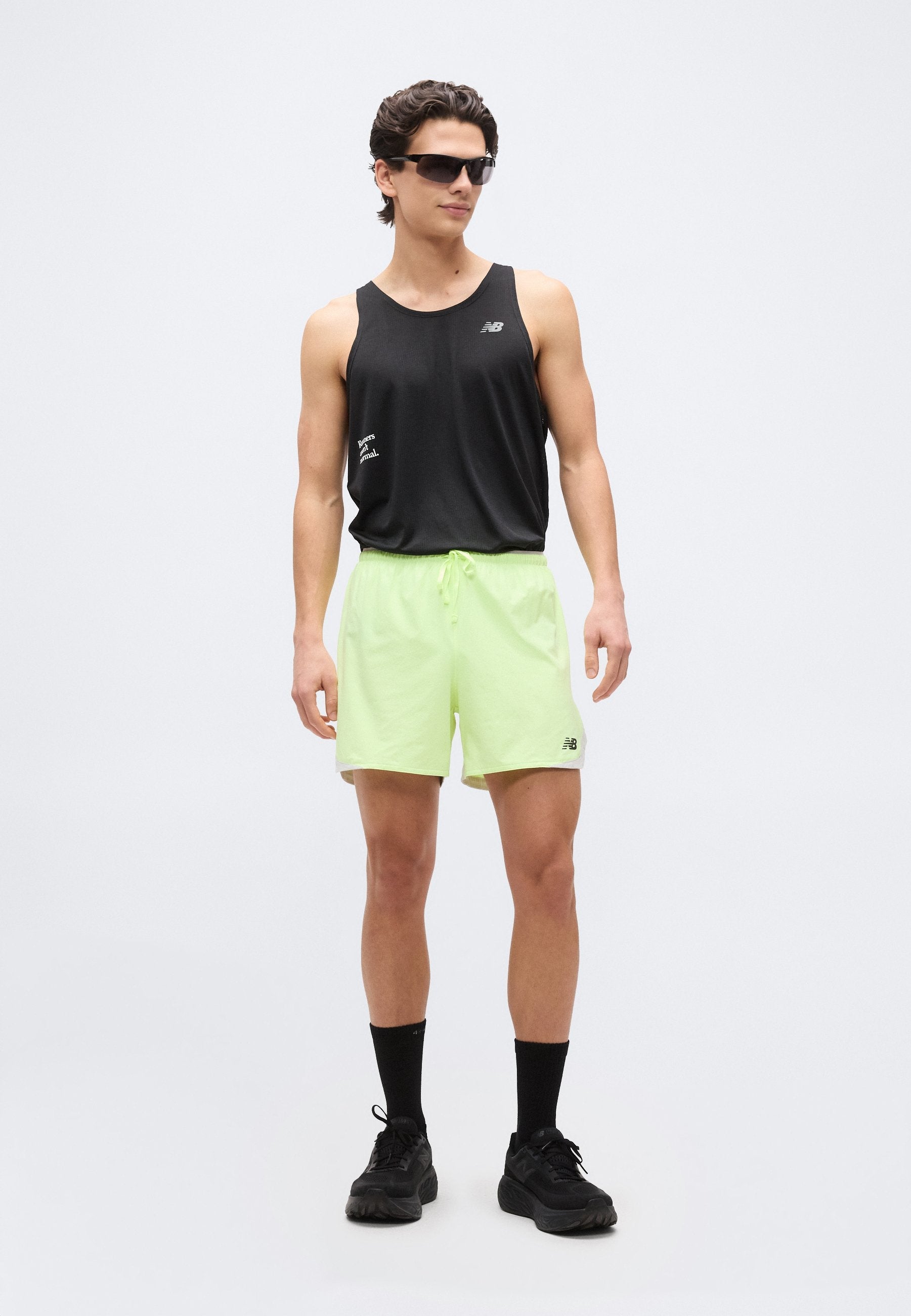 RC ESSENTIAL SHORT 5" - Korte broeken - afterglow/slate grey