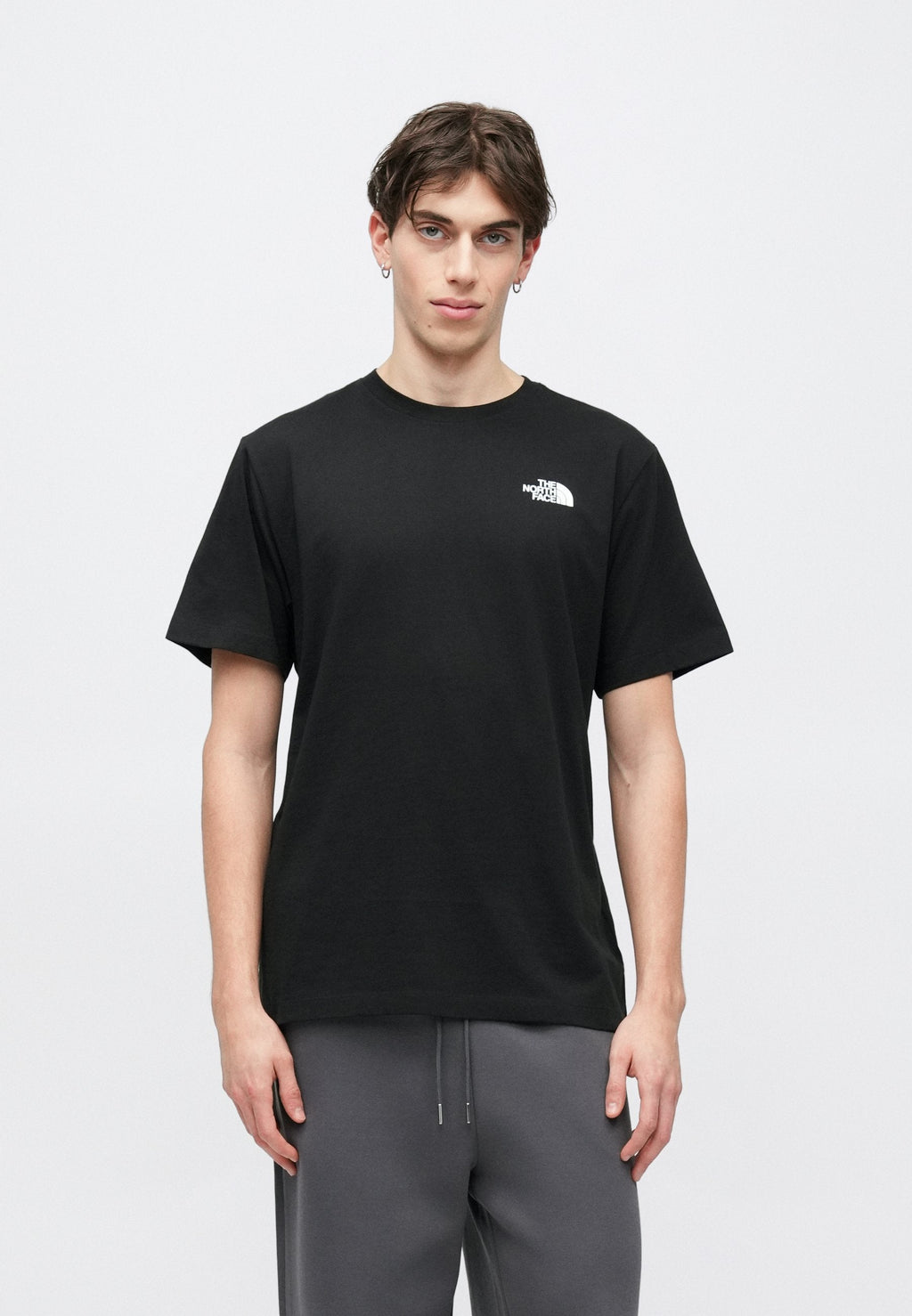 HALF DOME PHOTO REGULAR SHORT SLEEVE TEE GRAPHIC - T-shirt print - black