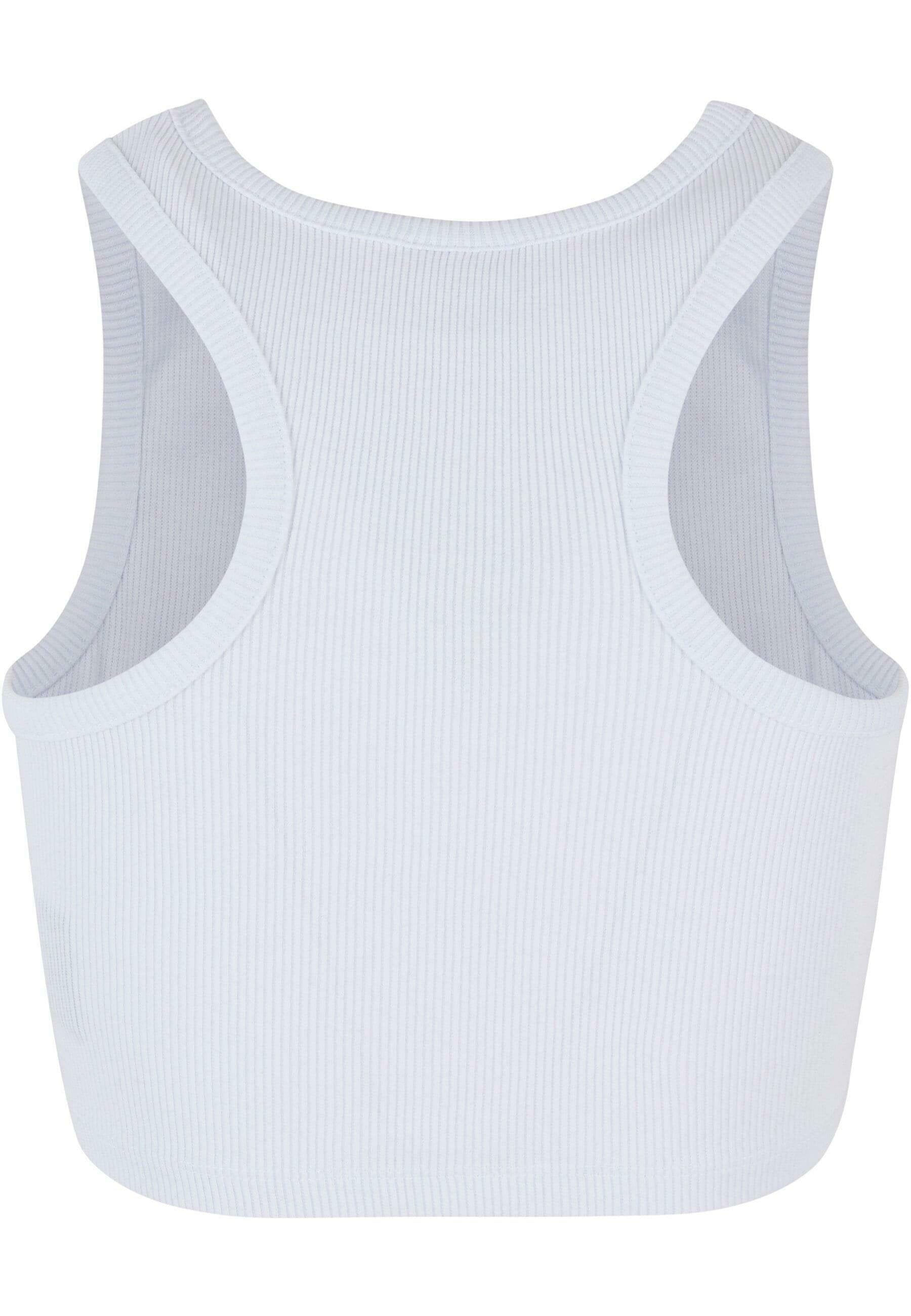 SMALL SIGNATURE ESSENTIAL RACER  - Top - white