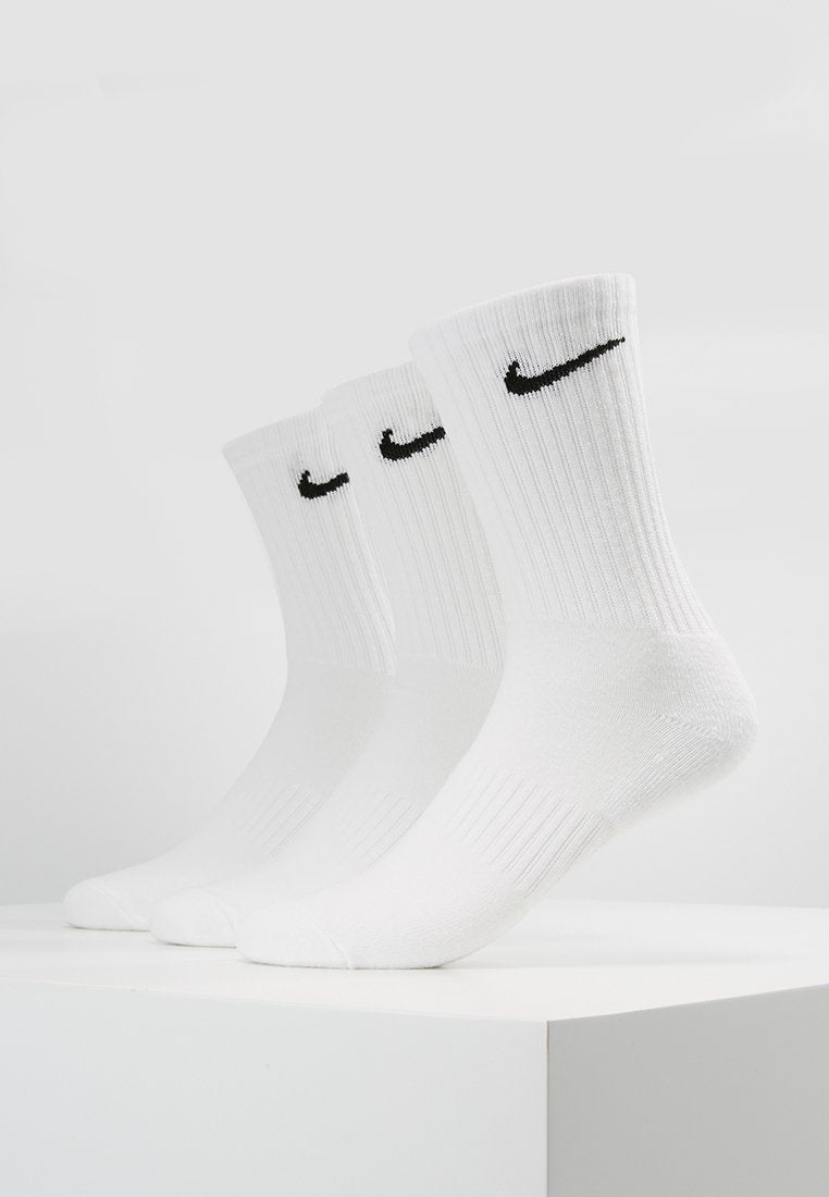 EVERYDAY CUSH CREW 3 PACK - Sportsokken - white/black