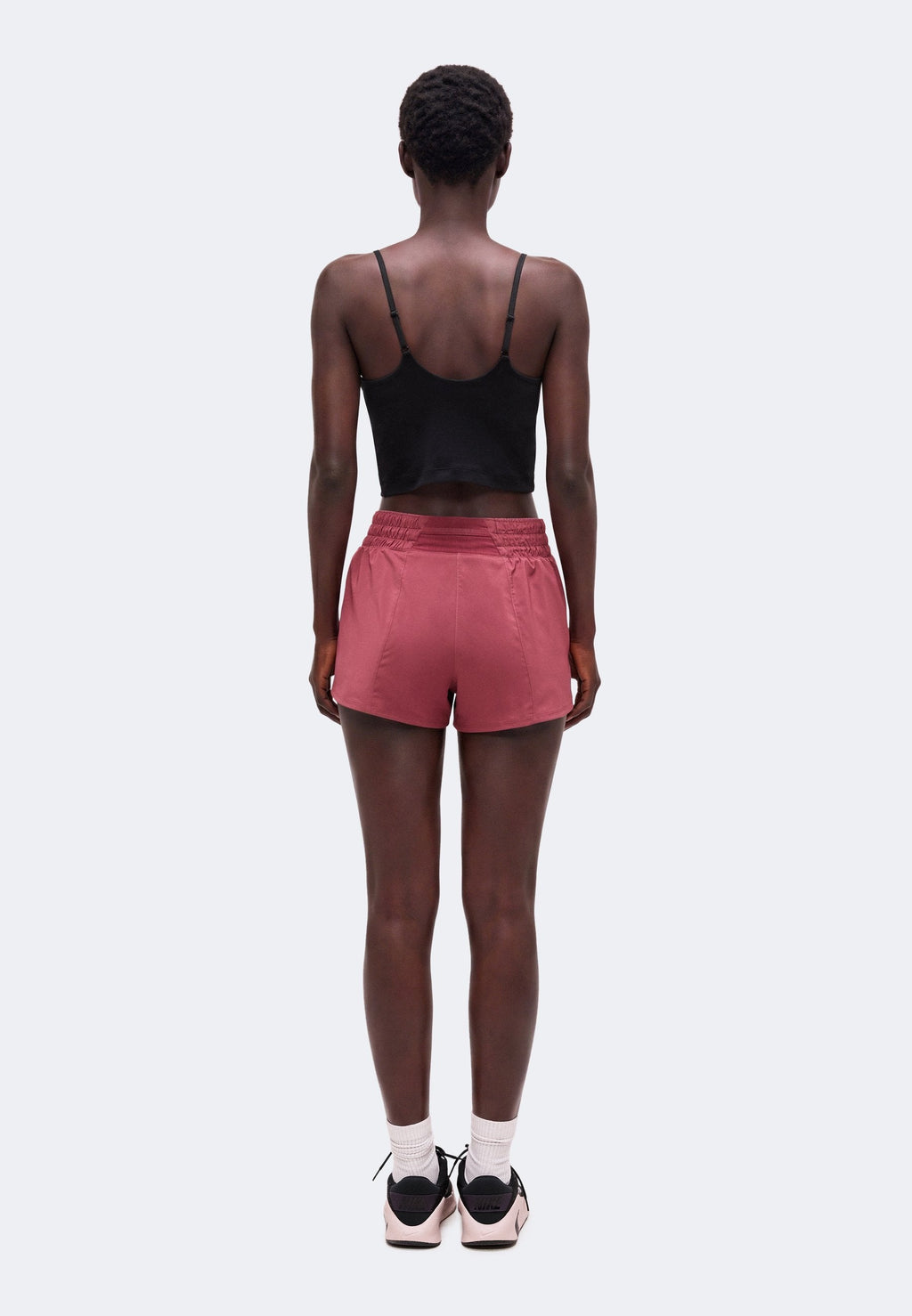 ONE SHORT - Korte broeken - pink smoke/white